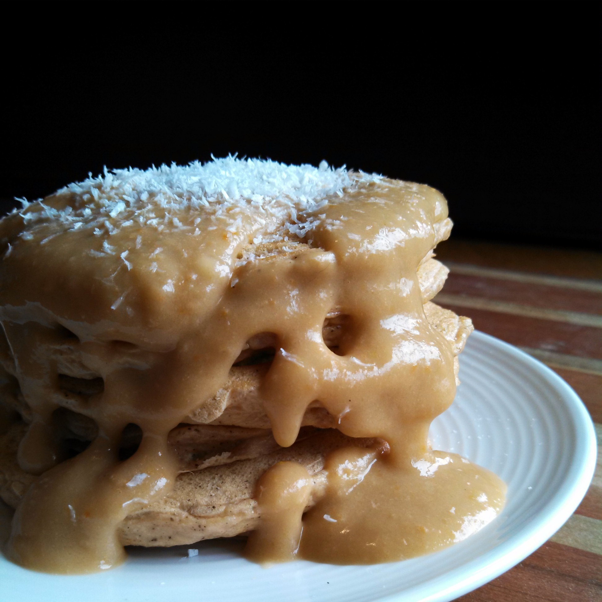 Ripped Recipes - Butterscotch Protein Pancakes