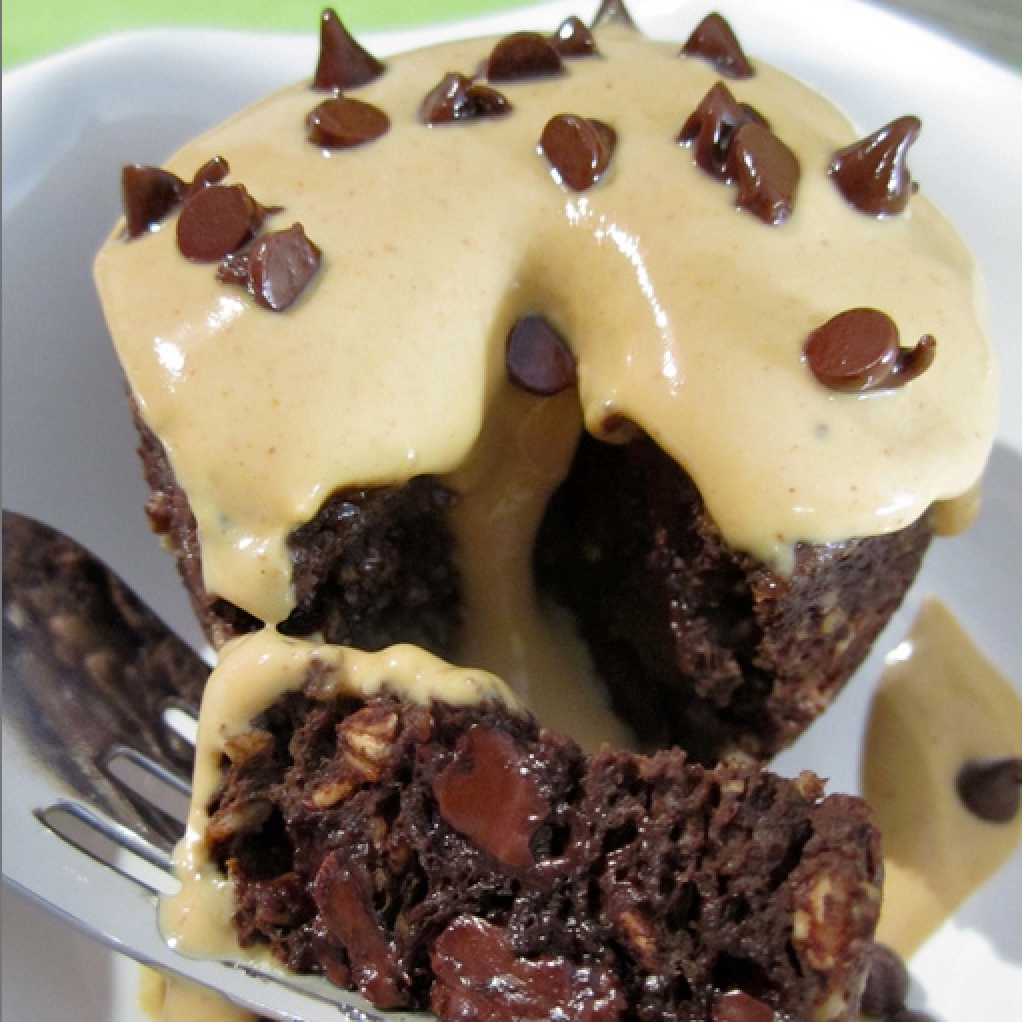 Ripped Recipes - Decadent Chocolate Mug Cake With Peanut ...