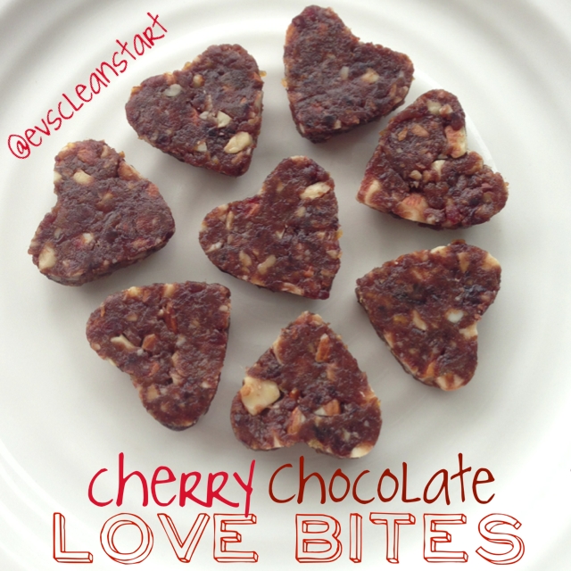 Ripped Recipes - Cherry Chocolate Love Bites