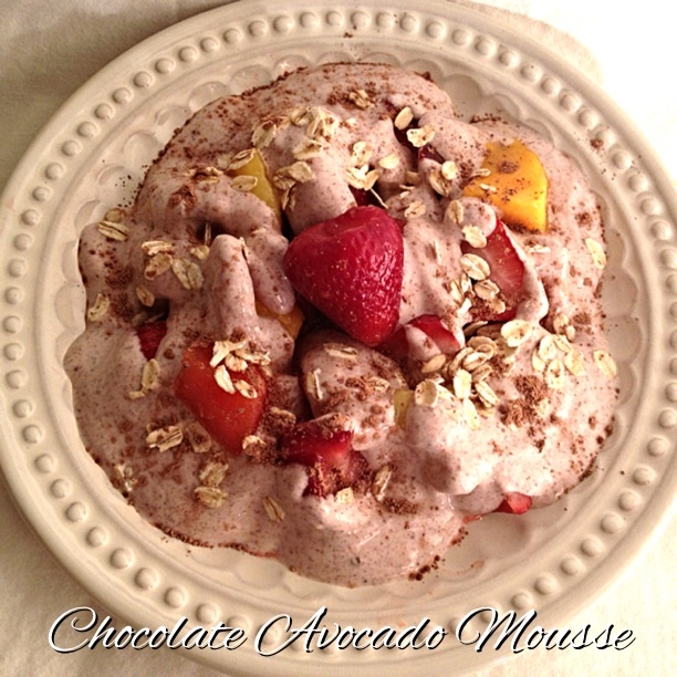 Ripped Recipes No Sugar Chocolate Avocado Mousse