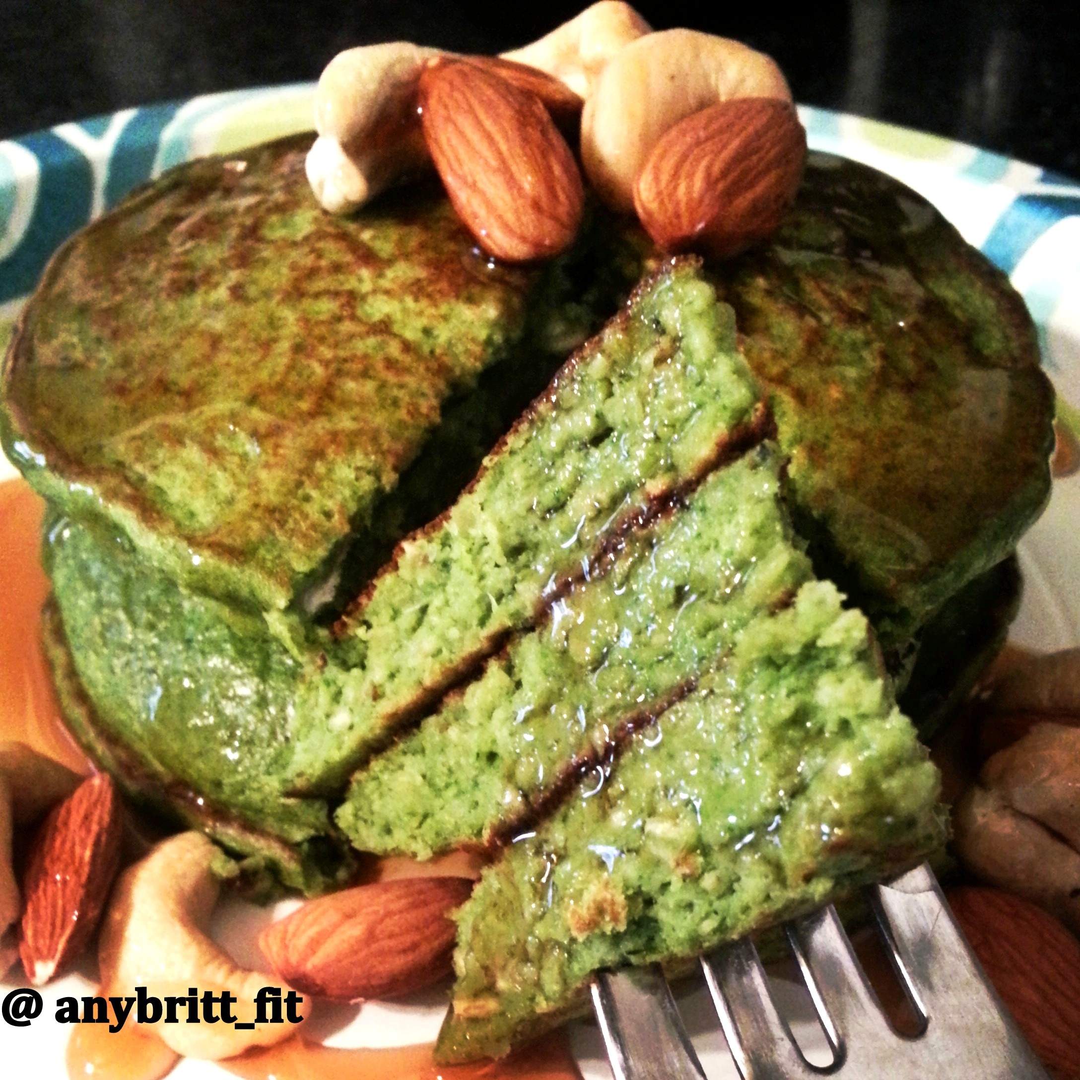 Ripped Recipes Spinach Banana Protein Pancakes