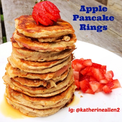 Apple Pancake Rings