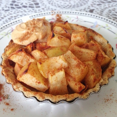 Apple Pie With Quest Bar Pieces