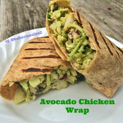 Avocado Chicken Wrap