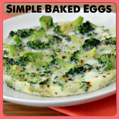 Baked Eggs With Broccoli