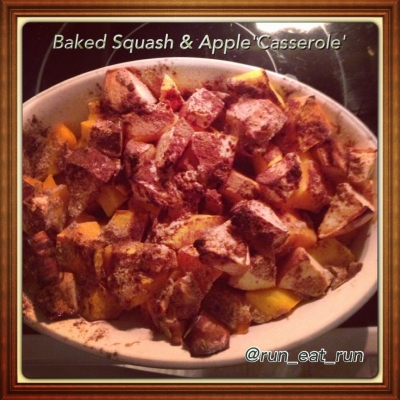 Baked Squash & Apple 'Casserole
