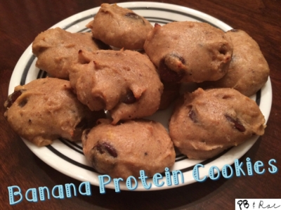 Banana Protein Cookies