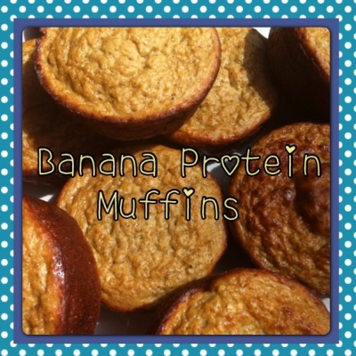 Banana Protein Muffins