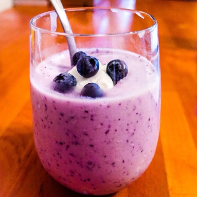 Blueberry Protein Smoothie