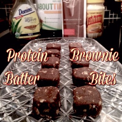 Brownie Batter Protein Bites