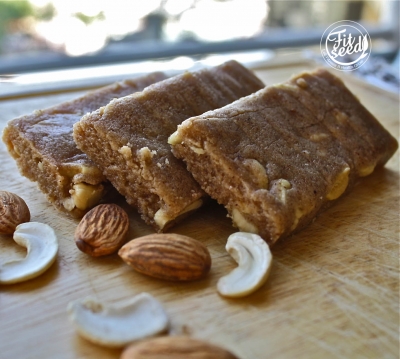 Cashew Almond Protein Bars