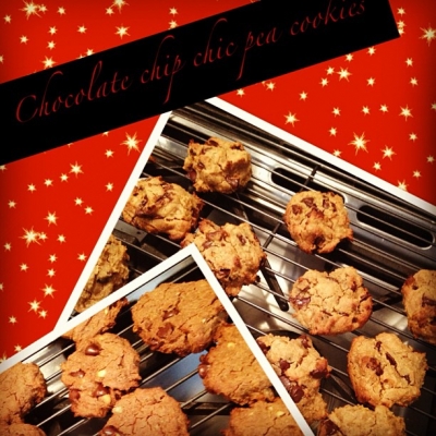 Choco/Chic Pea Cookies