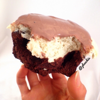 Chocolate Brownie Crusted Mugcake
