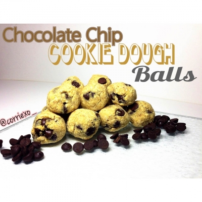 Chocolate Chip Cookie Dough Balls 