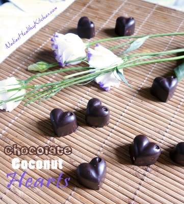 Chocolate Coconut Hearts