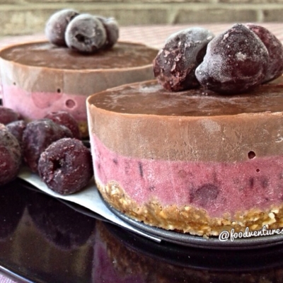 Chocolate Covered Cherry Single Serve Frozen Pies 