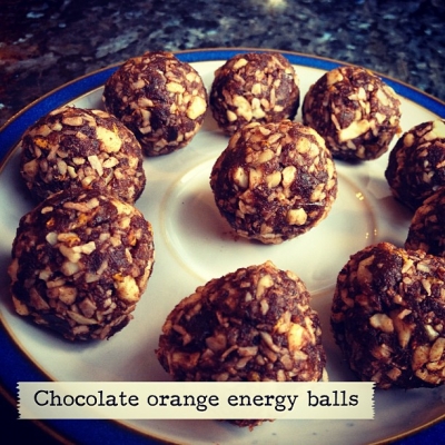 Chocolate Orange Energy Balls