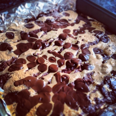 Chocolate Peanut Butter Brownies