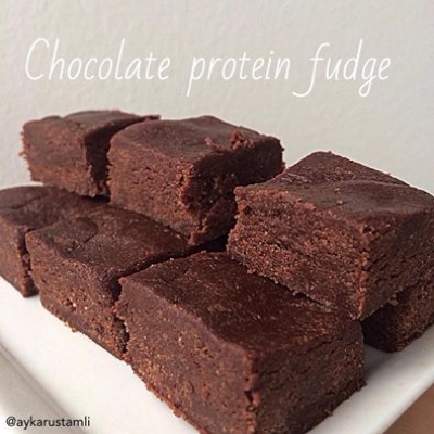 Chocolate Protein Fudge