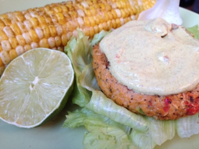 Coconut Curry Salmon Cakes