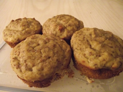 Coconut Flour (Low Carb) Banana Muffins