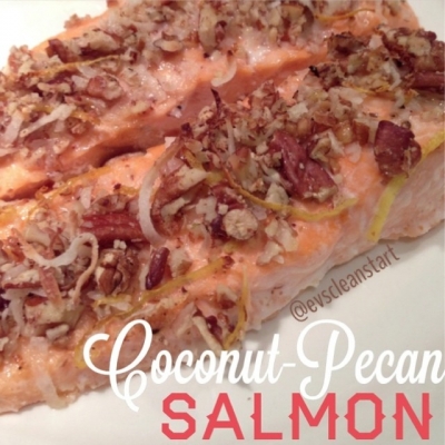 Coconut-Pecan Salmon