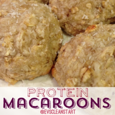 Coconut Protein Macaroons