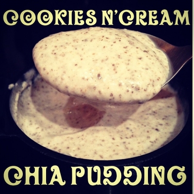 Cookies N'Cream Chia Pudding