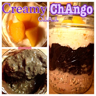 Creamy Chango Oats In a Jar
