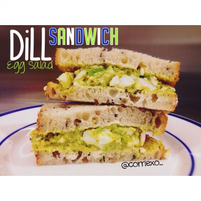 Dill Egg Salad Sandwich 