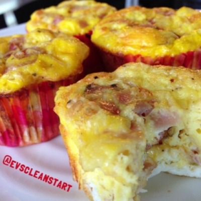 Egg Ham & Cheese Breakfast Muffin