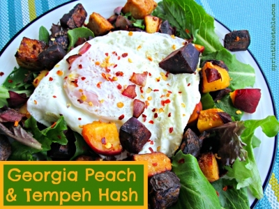 Georgia Peach & Tempeh Hash