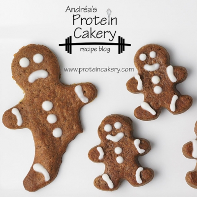 Gingerbread Protein Warrior Cookies