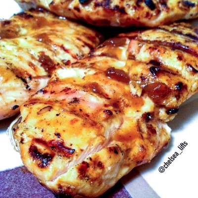 Glazed and Grilled Bbq Chicken
