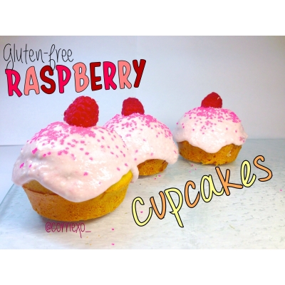 Gluten-Free Raspberry Cupcakes