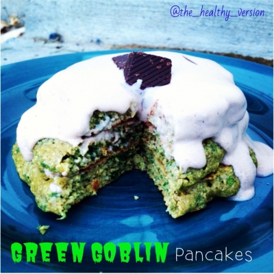 Green Goblin Pancakes