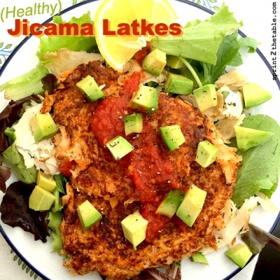 Healthy Jicama Latkes