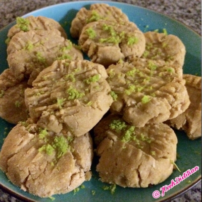 Key Lime & Coconut Protein Cookies