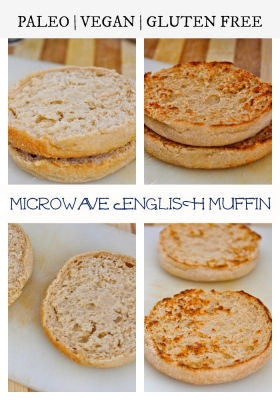 Microwave English Muffin (Gf, V, P)