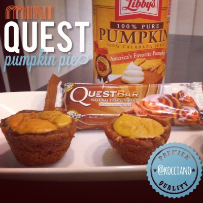 Mini Quest Pumpkin Pies