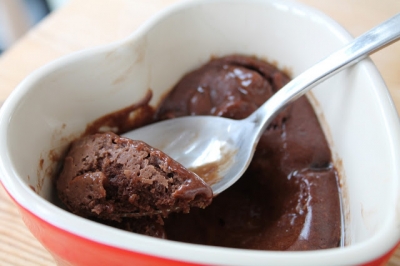 Molten Chocolate Protein Mugcake