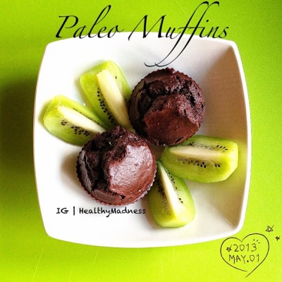 Paleo Chocolate Muffins