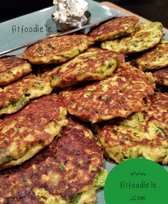Pan Fried Curry Zucchini Fritters