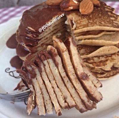 Peanut Butter Crepes 