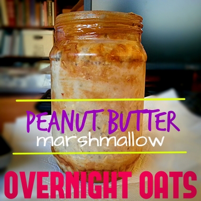 Peanut Butter Marshmallow Overnight Oats