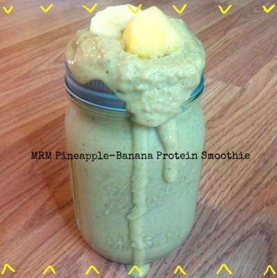 Pineapple-Banana Protein Smoothie