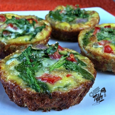 Plantain-Crusted Egg Muffins