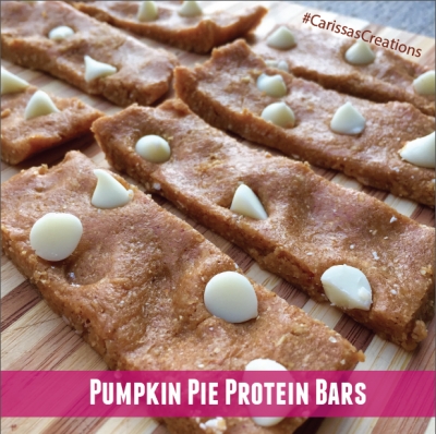 Pumpkin Pie Protein Bars