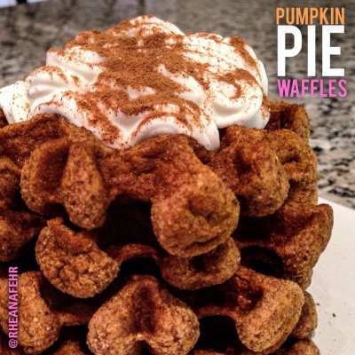 Pumpkin Pie Waffles