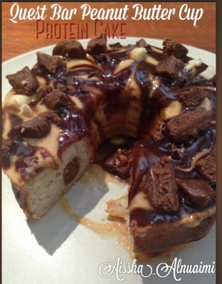 Quest Bar Peanut Butter Cup Protein Cake